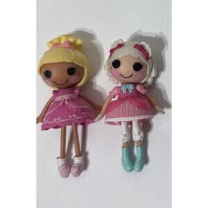 Lalaloopsy Mini Littles Suzette La Sweet & Cinder Slippers Clothes 3” Doll LOT